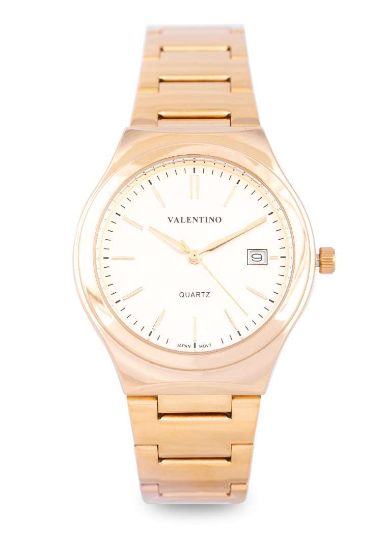 Valentino 20122264-GOLD DIAL - NUMBER Gold Stainless Watch for Men-Watch Portal Philippines