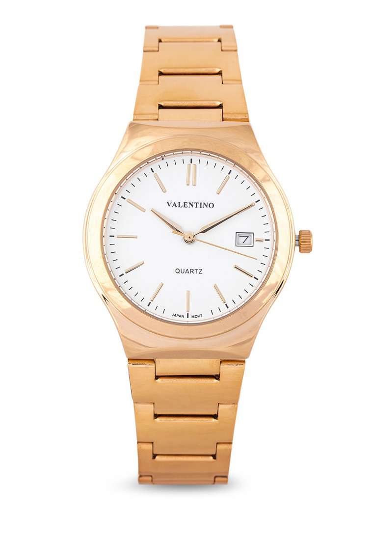 Valentino 20122264-WHITE DIAL - NUMBER Gold Stainless Watch for Women-Watch Portal Philippines