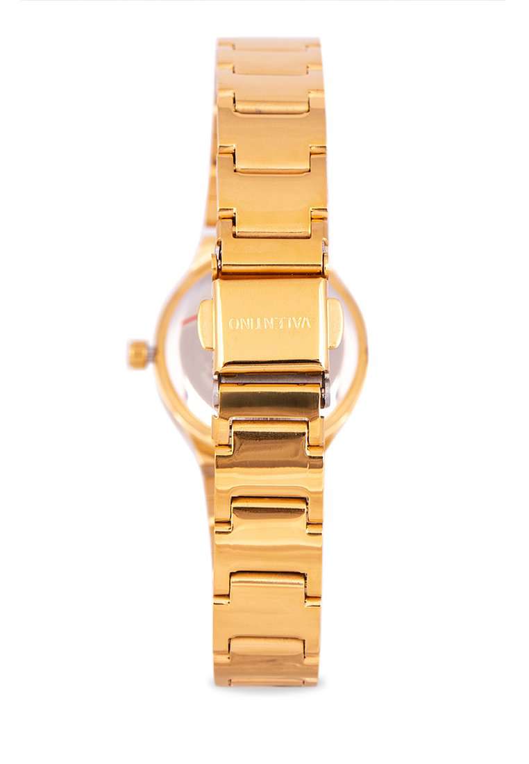 Valentino 20122265-GOLD DIAL - NUMBER Gold Stainless Watch for Women-Watch Portal Philippines