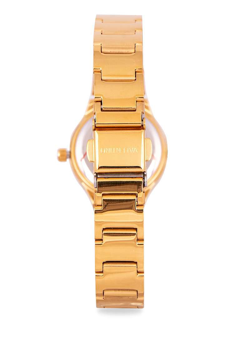 Valentino 20122265-WHITE DIAL - LINE Gold Stainless Watch for Women-Watch Portal Philippines