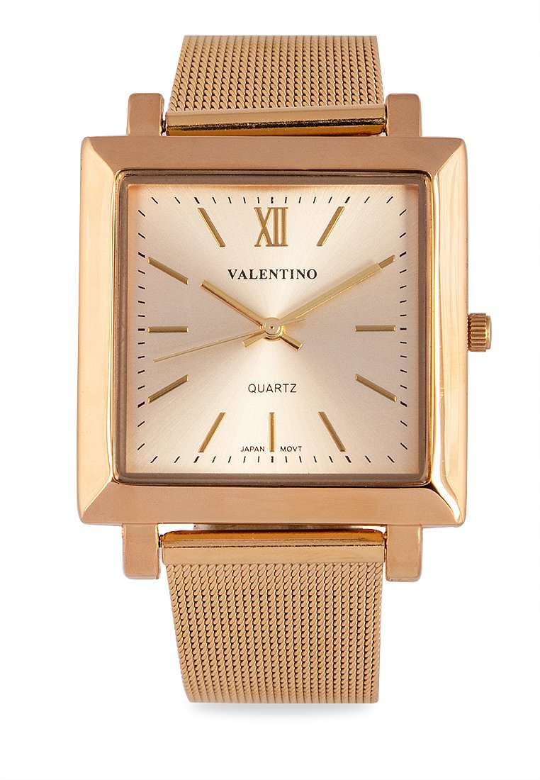 Valentino 20122276-GOLD DIAL Gold Stainless Steel Watch for Women-Watch Portal Philippines