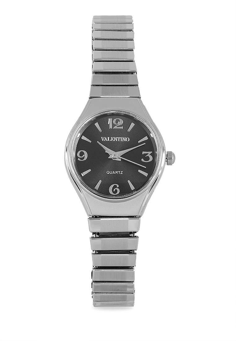 Valentino 20122281-BLACK DIAL Stainless Steel Watch for Women-Watch Portal Philippines