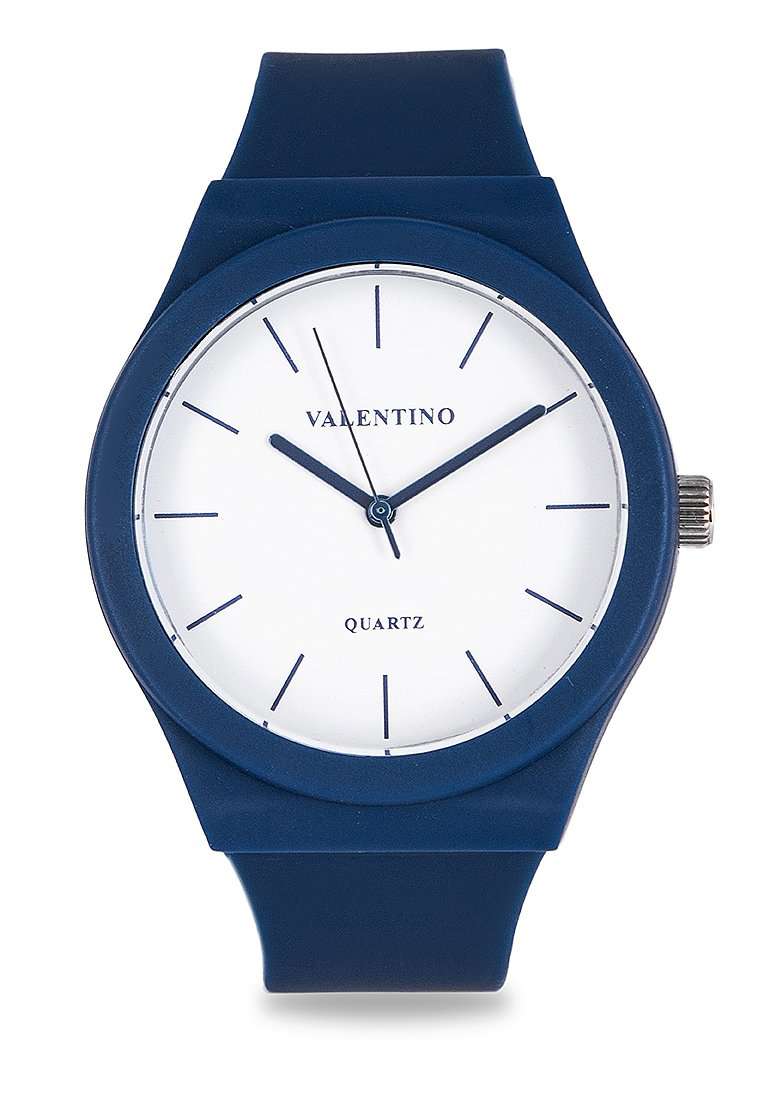 Valentino 20122285-BLUE STRP-WHT DL LINE Watch for Women-Watch Portal Philippines