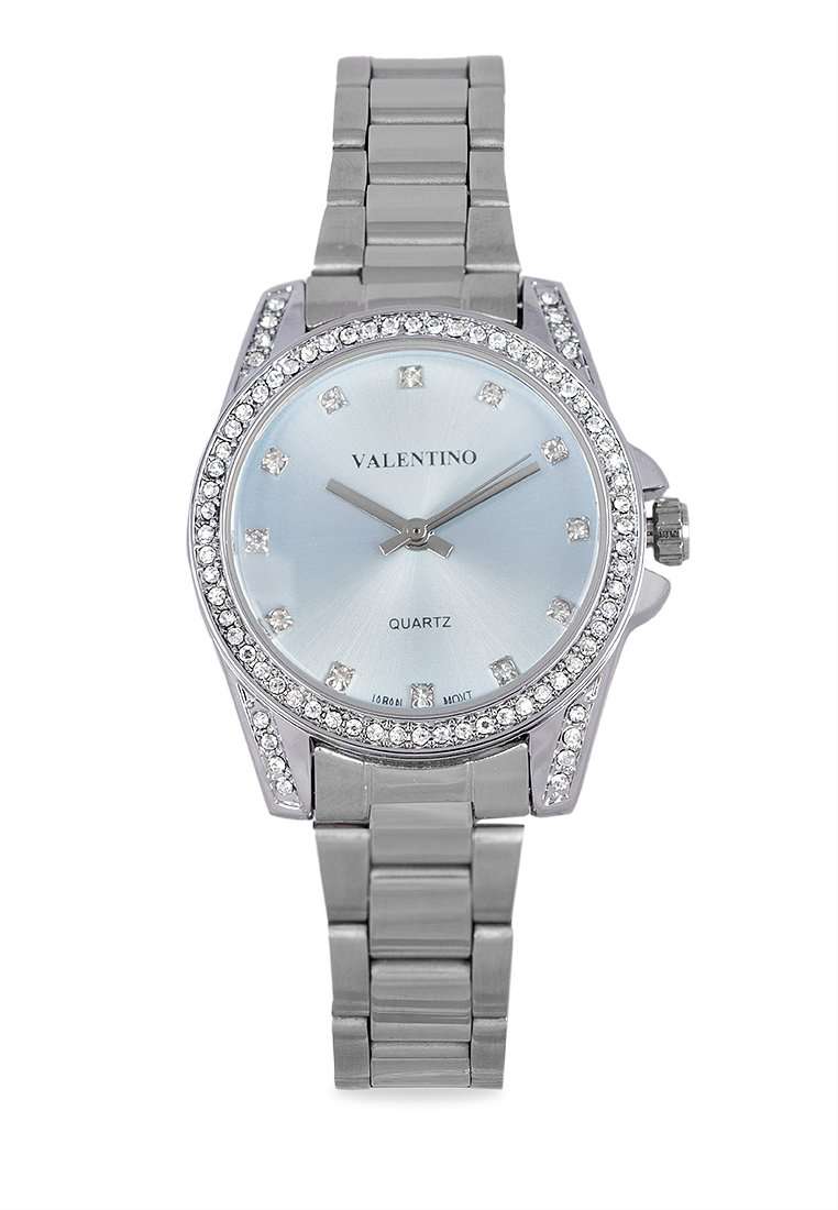 Valentino 20122291-BLUE DIAL Silver Stainless Steel Watch for Women-Watch Portal Philippines