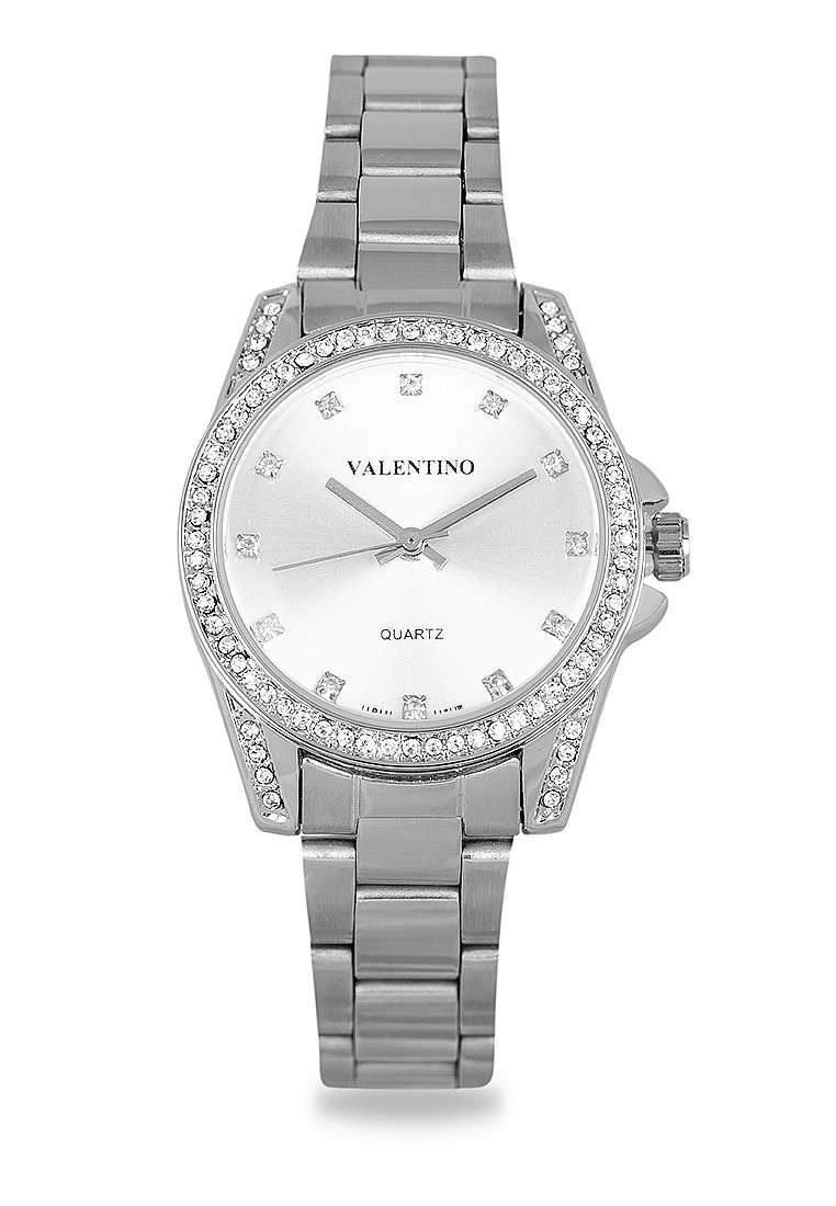 Valentino 20122291-SILVER DIAL Silver Stainless Steel Watch for Women-Watch Portal Philippines