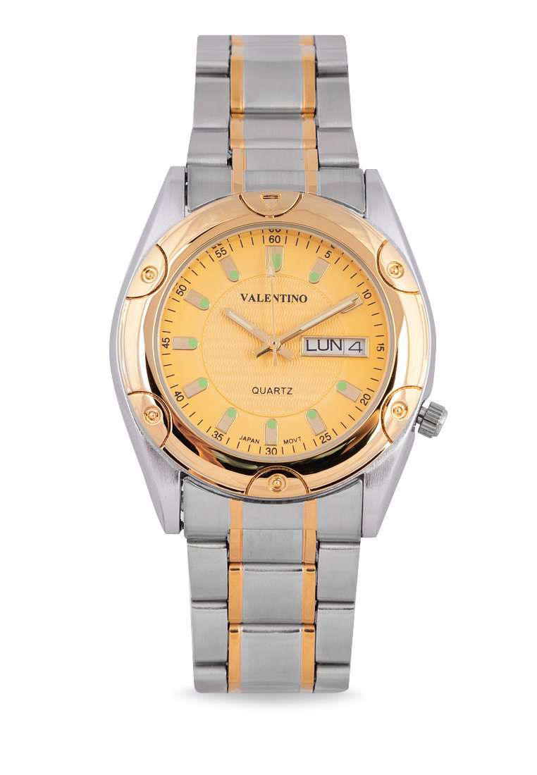 Valentino 20122294-TT-GOLD DL Stainless Steel Watch for Women-Watch Portal Philippines