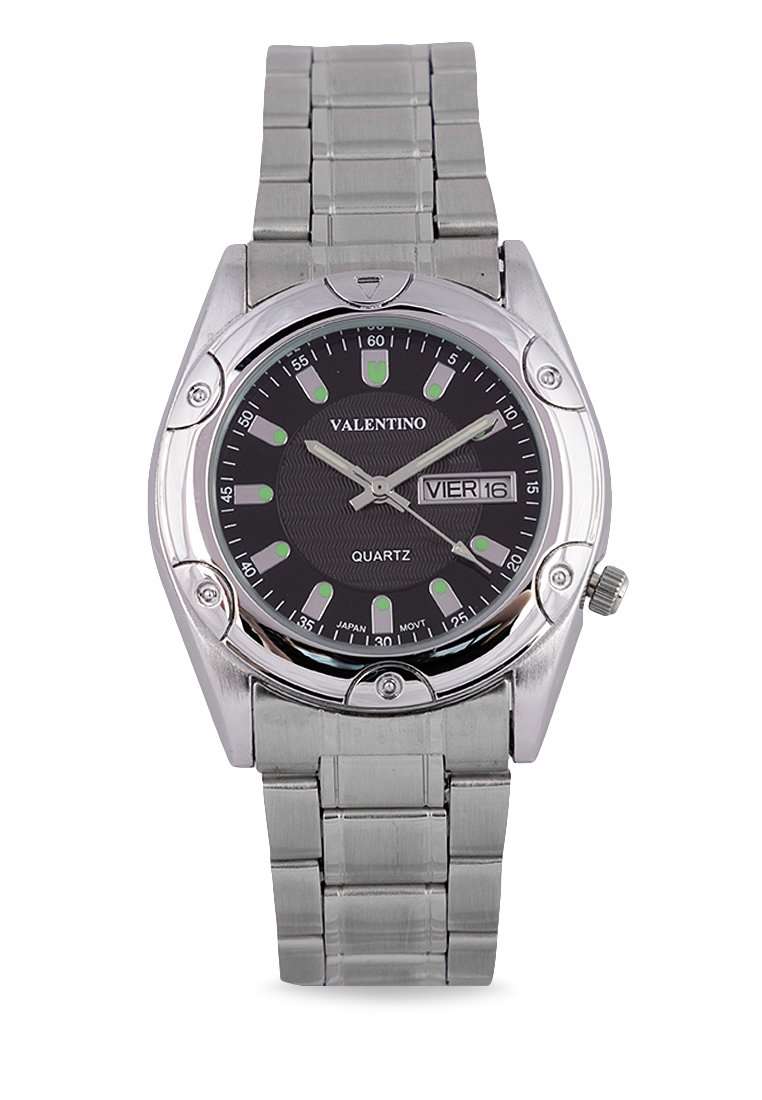 Valentino 20122295-BLACK DIAL Stainless Steel Watch for Women-Watch Portal Philippines