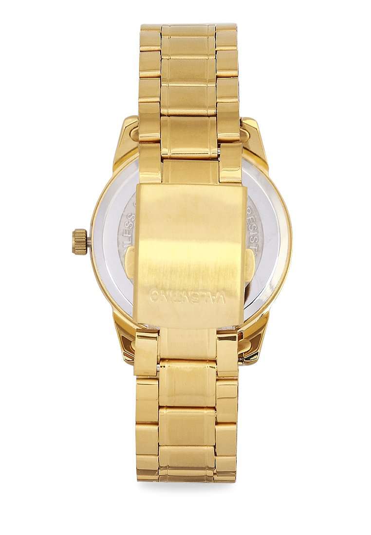Valentino 20122297-WHITE DIAL Gold Strap Watch for Men-Watch Portal Philippines