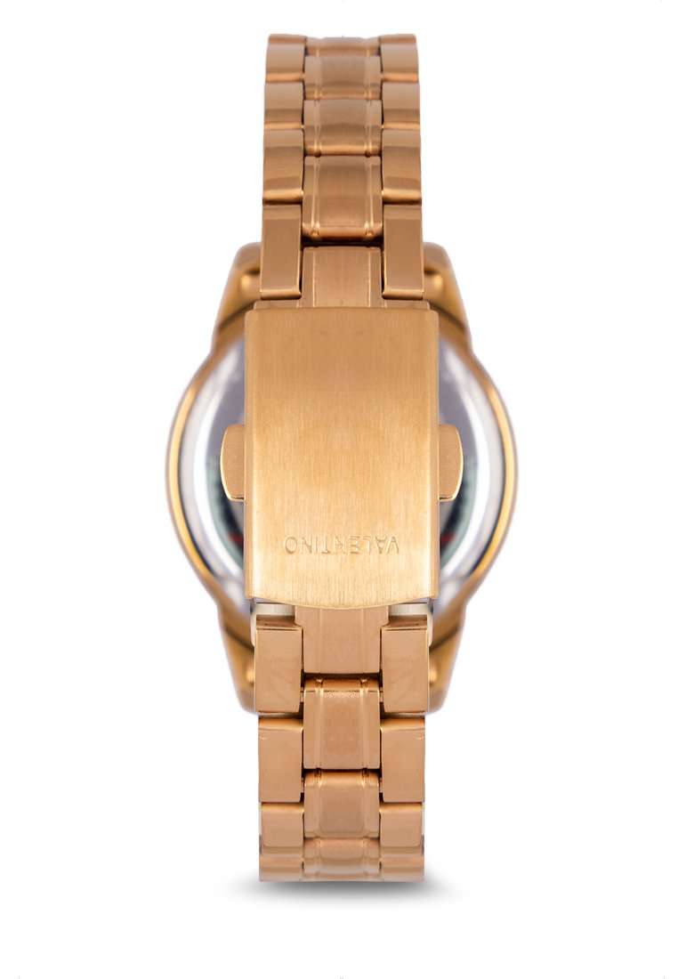 Valentino 20122298-WHITE DIAL Gold Strap Watch for Men-Watch Portal Philippines