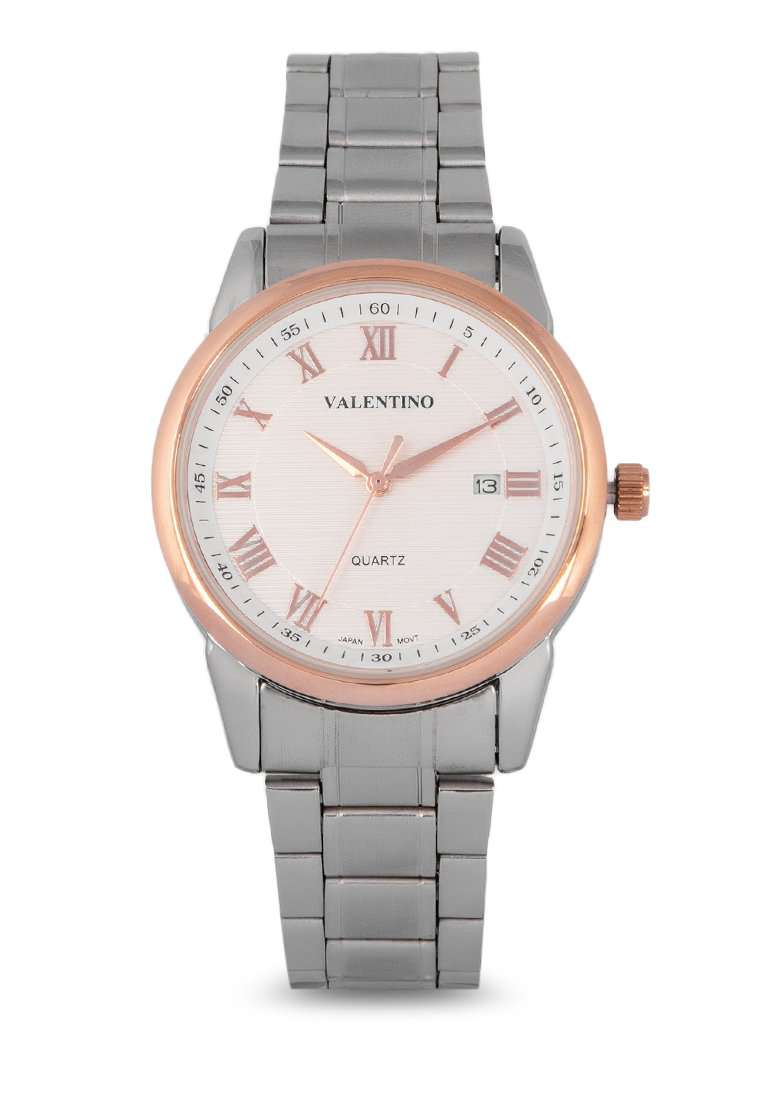 Valentino 20122299-RG RING-WHT DIAL Silver Strap for Men-Watch Portal Philippines