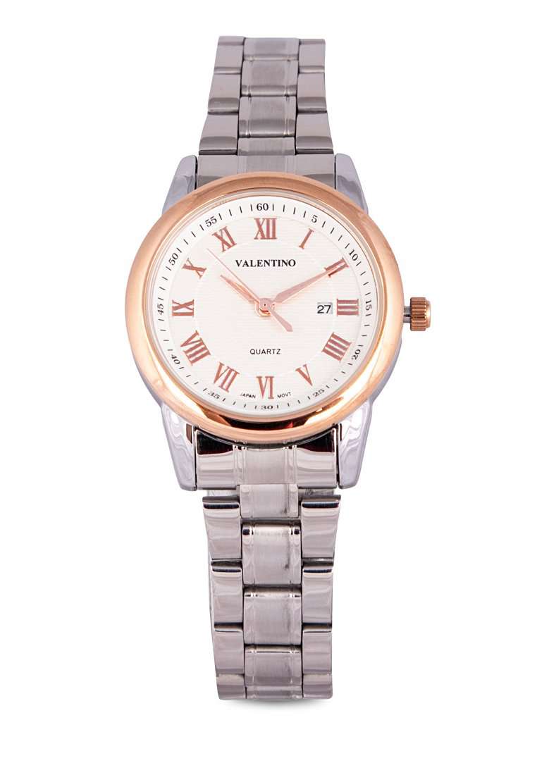 Valentino 20122300-RG RING-WHT DIAL Silver Strap for Women-Watch Portal Philippines