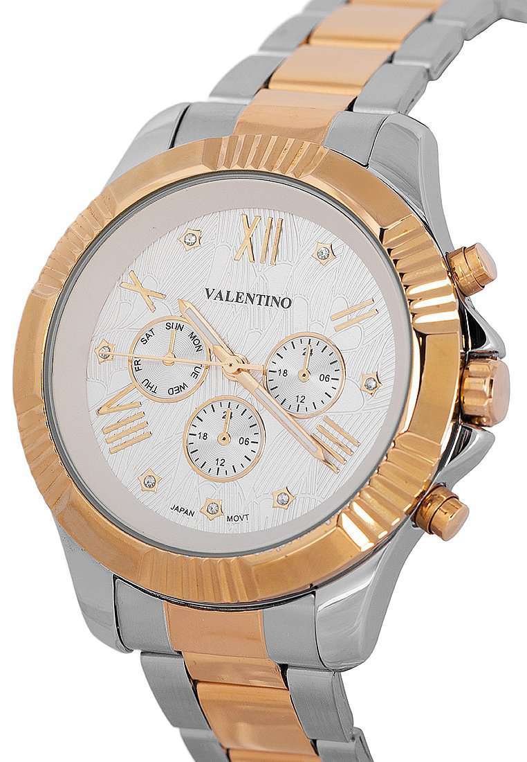 Valentino 20122301-TT-WHT DL Stainless Steel Watch for Women-Watch Portal Philippines