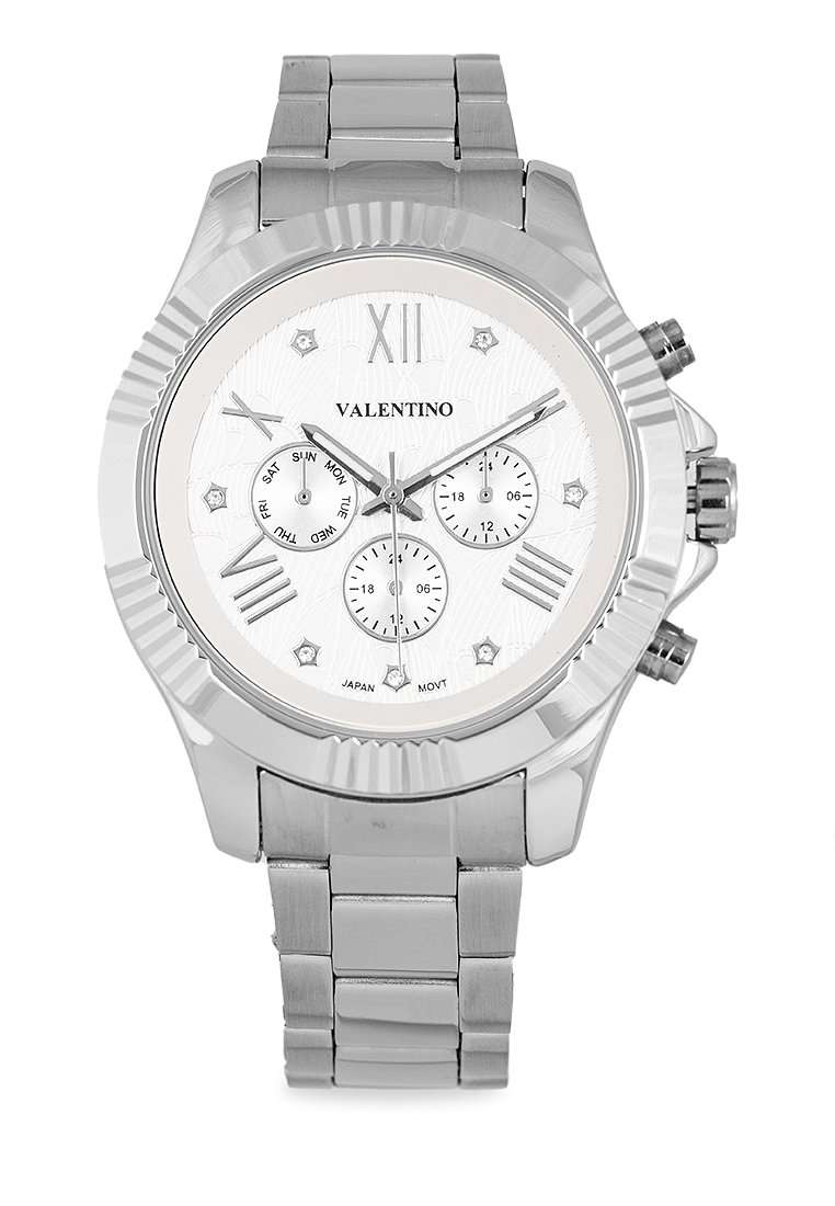 Valentino 20122303-WHITE DIAL Stainless Steel Watch for Women-Watch Portal Philippines