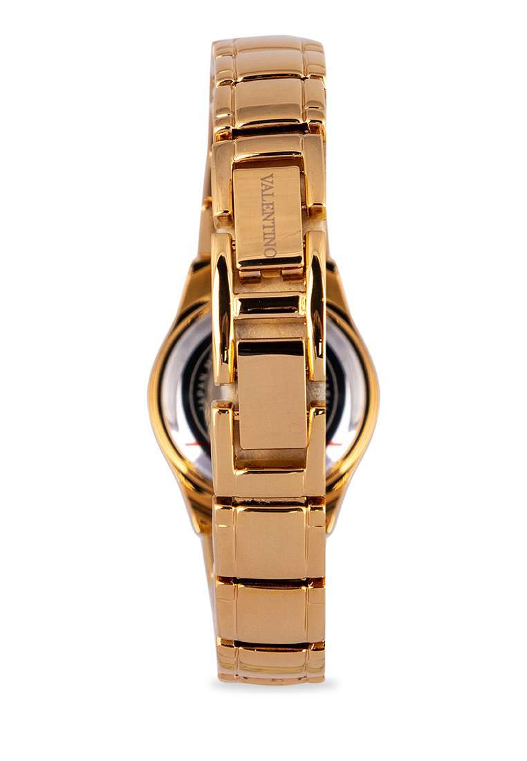 Valentino 20122307-WHITE DIAL Gold Stainless Steel Watch for Women-Watch Portal Philippines