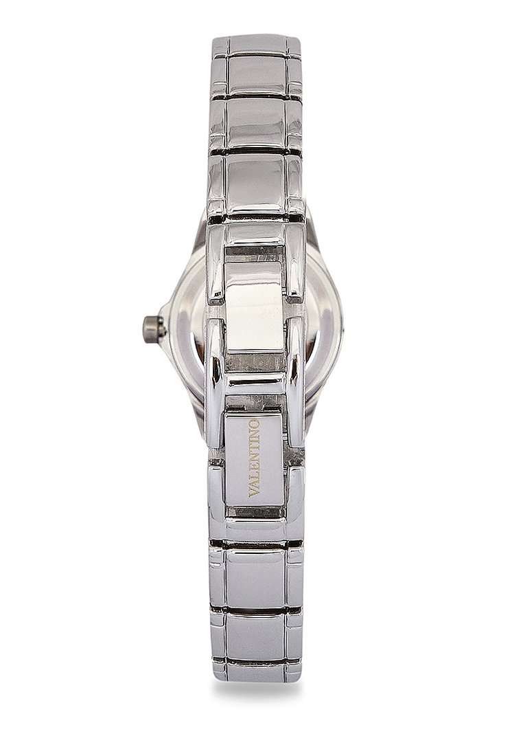 Valentino 20122308-PINK DIAL Silver Stainless Steel Watch for Women-Watch Portal Philippines