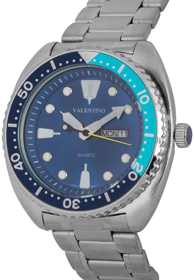Valentino 20122309-BLUE BLUE RING-BLUE DL Stainless Steel Watch for Men-Watch Portal Philippines