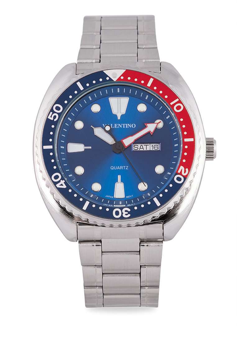 Valentino 20122309-RED BLUE RING-BLUE DL Stainless Steel Watch for Men-Watch Portal Philippines