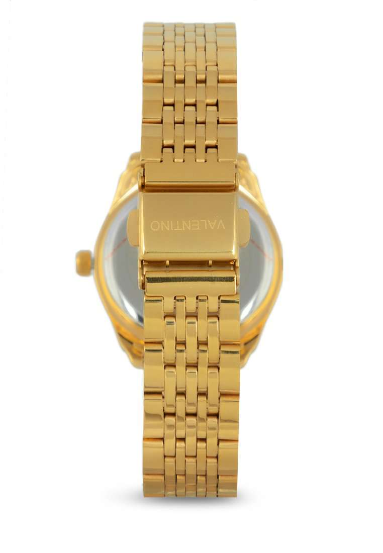 Valentino 20122320-BLK WHT DIAL Gold Watch for Women-Watch Portal Philippines