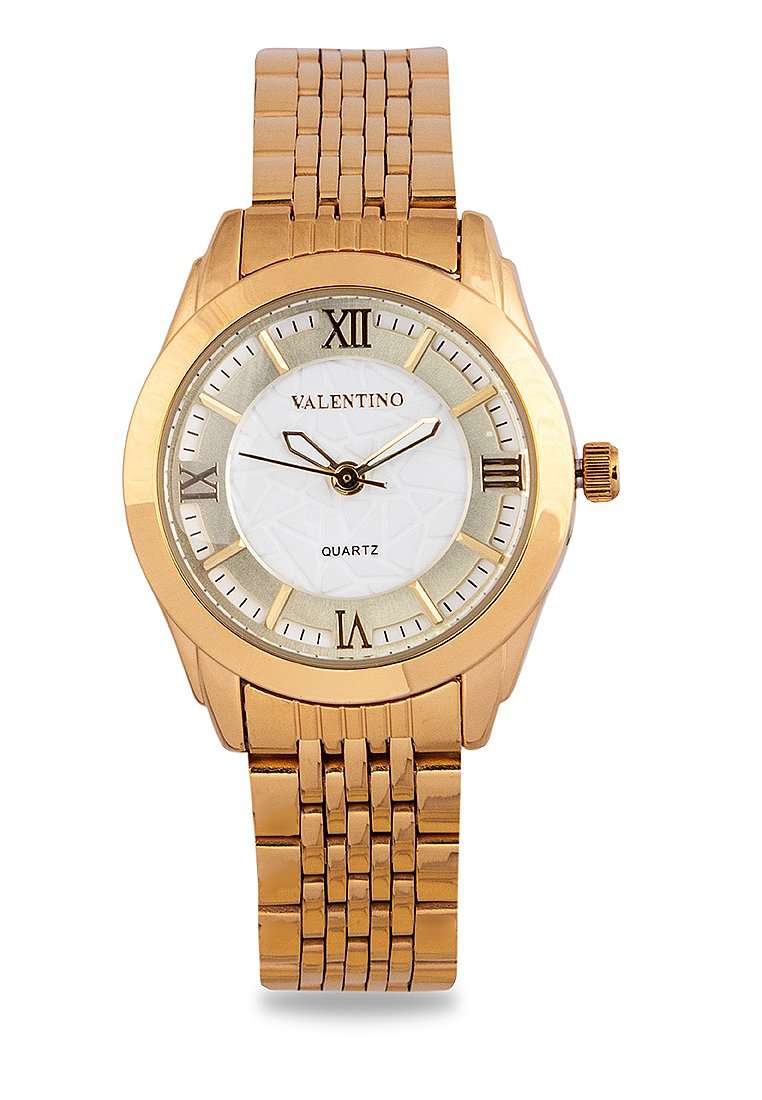 Valentino 20122320-GOLD WHT DIAL Gold Watch for Women-Watch Portal Philippines