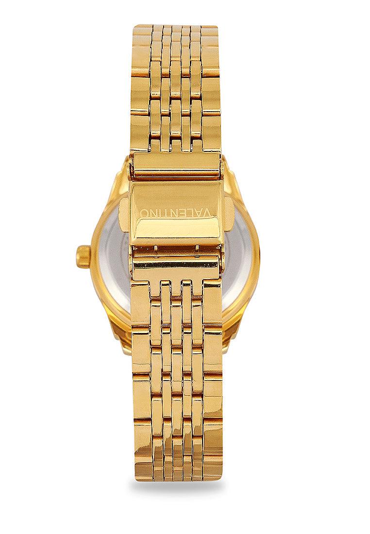 Valentino 20122320-WHT WHT DIAL Gold Watch for Women-Watch Portal Philippines