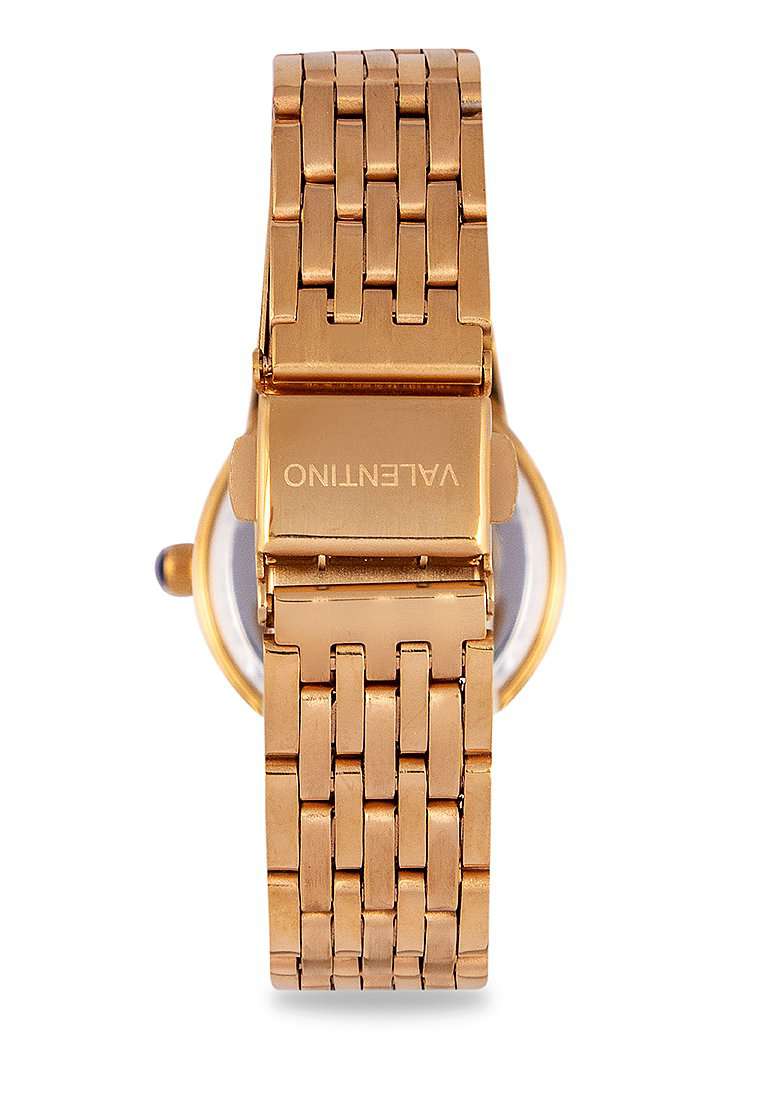 Valentino 20122322-WHITE DIAL Gold Stainless Steel Watch for Women-Watch Portal Philippines