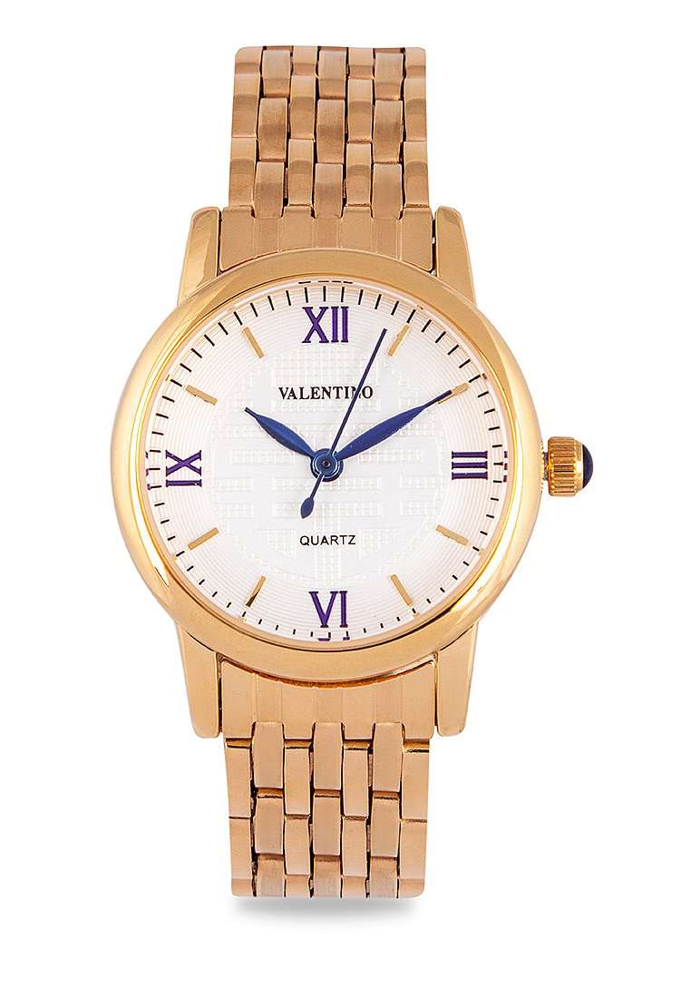 Valentino 20122322-WHITE DIAL Gold Stainless Steel Watch for Women-Watch Portal Philippines