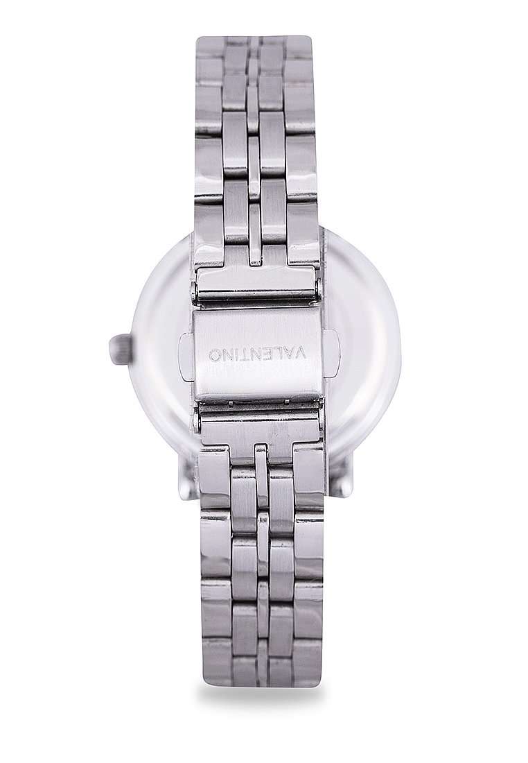 Valentino 20122326-BLACK DIAL Silver Stainless Watch for Women-Watch Portal Philippines