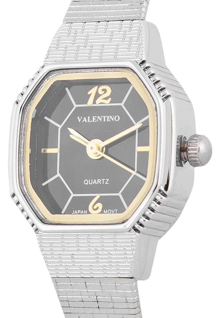 Valentino 20122329-BLACK DIAL Silver Watch for Women-Watch Portal Philippines