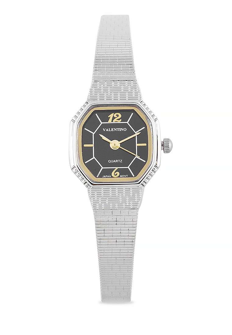 Valentino 20122329-BLACK DIAL Silver Watch for Women-Watch Portal Philippines