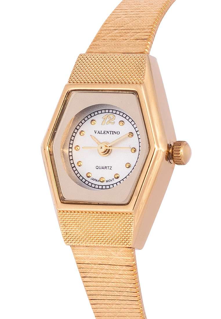 Valentino 20122334-SILVER DIAL Gold Strap Watch for Women-Watch Portal Philippines