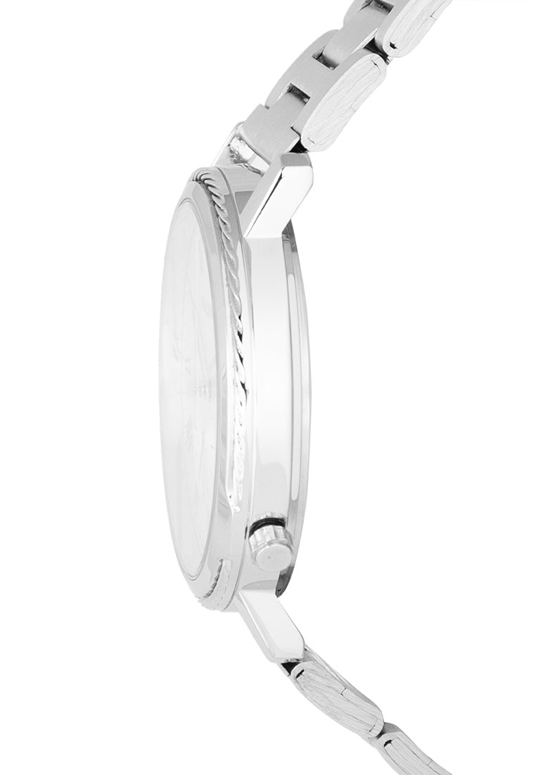Valentino 20122348-WHITE DIAL Stainless Steel Strap Analog Watch for Women-Watch Portal Philippines