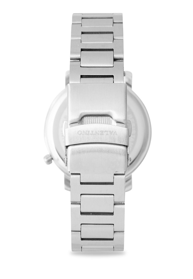 Valentino 20122348-WHITE DIAL Stainless Steel Strap Analog Watch for Women-Watch Portal Philippines