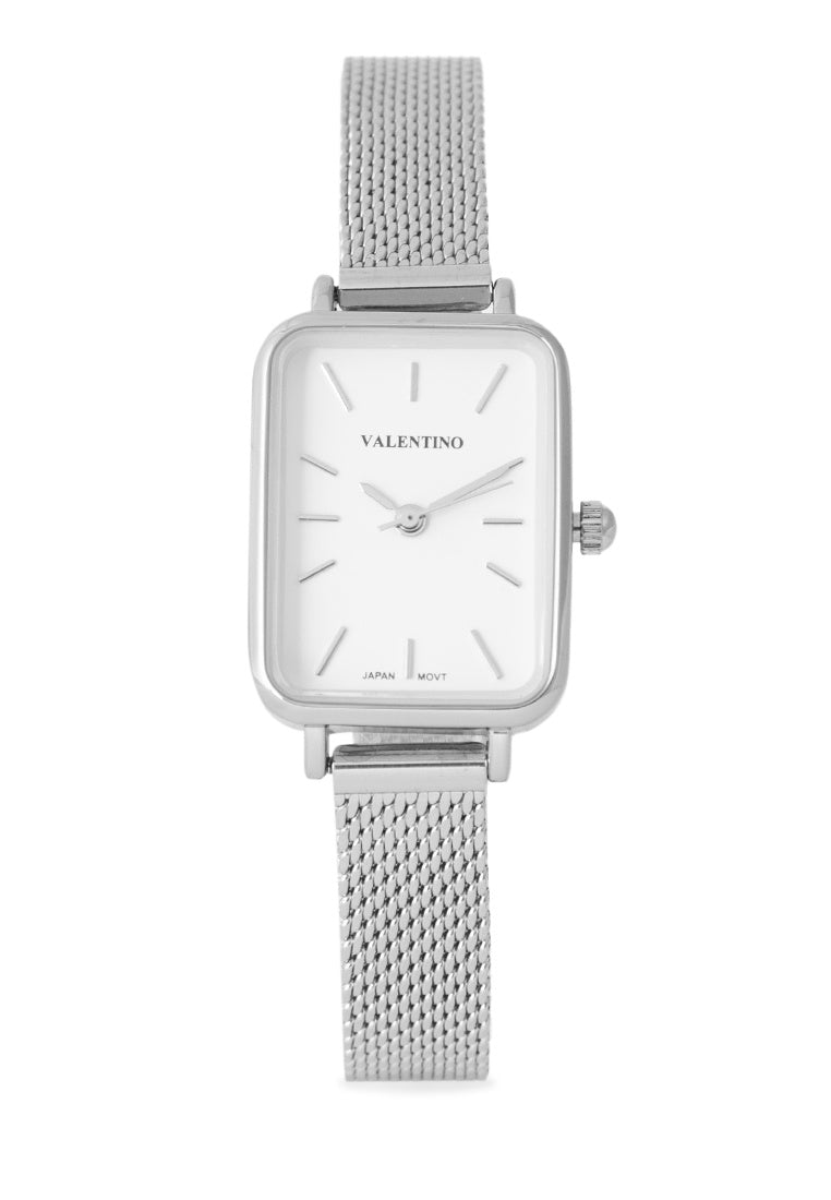Valentino 20122351-SILVER Stainless Steel Strap Analog Watch for Women-Watch Portal Philippines