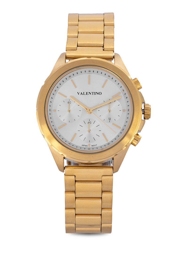 Valentino 20122357-SILVER DIAL Stainless Steel Strap Analog Watch for Women-Watch Portal Philippines