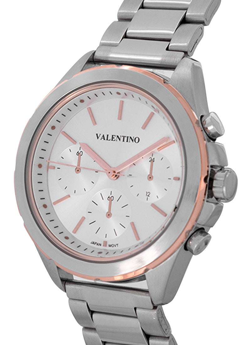 Valentino 20122358-SILVER DIAL Stainless Steel Strap Analog Watch for Women-Watch Portal Philippines