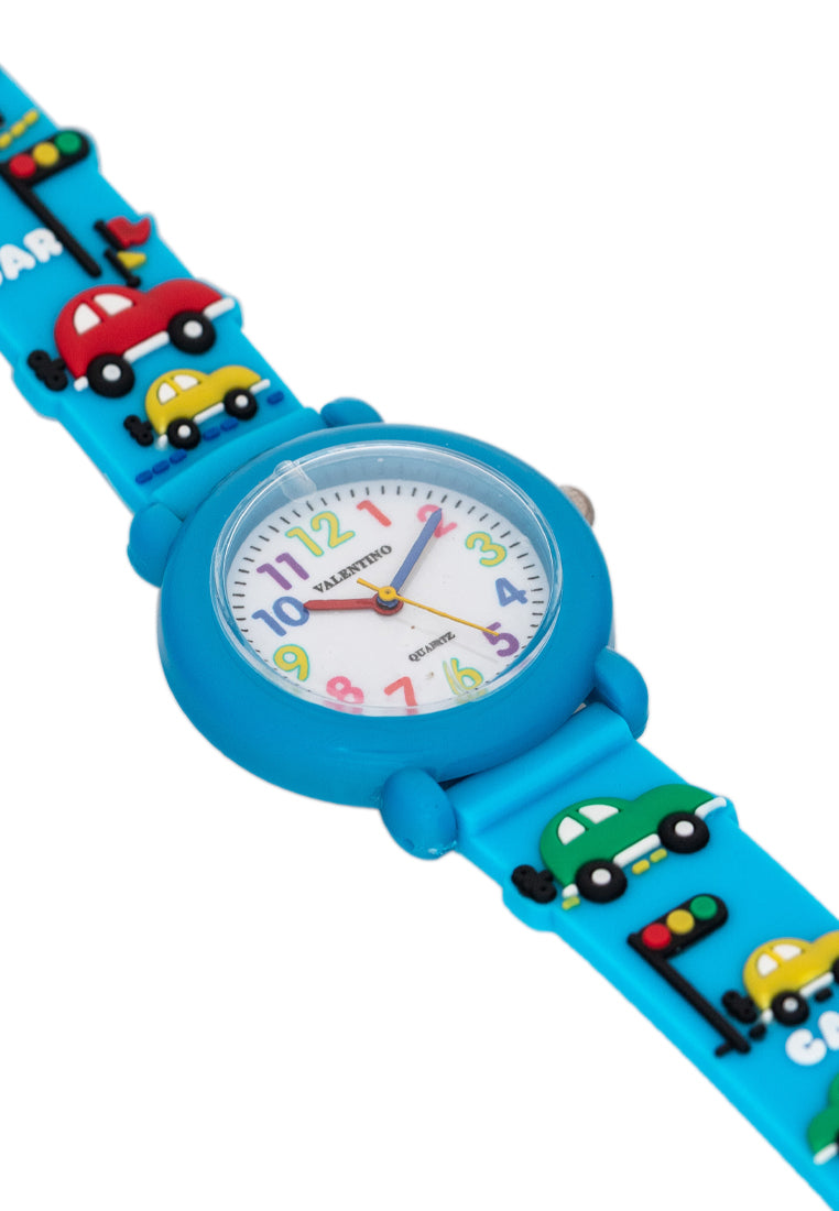 Valentino 20122370-BLUE Analog Rubber Strap Watch for Kids-Watch Portal Philippines