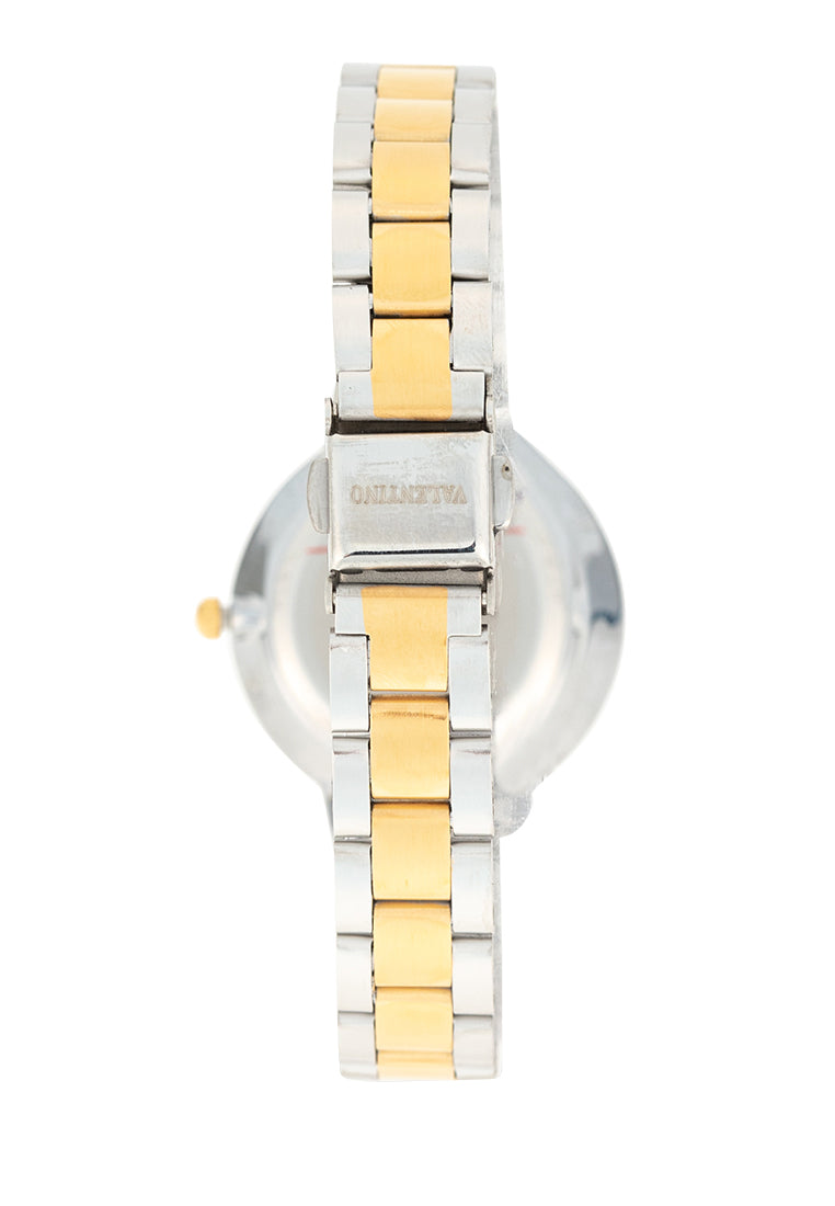 Valentino 20122379-TWO TONE - MOP DIAL Stainless Steel Strap Analog Watch for Women-Watch Portal Philippines