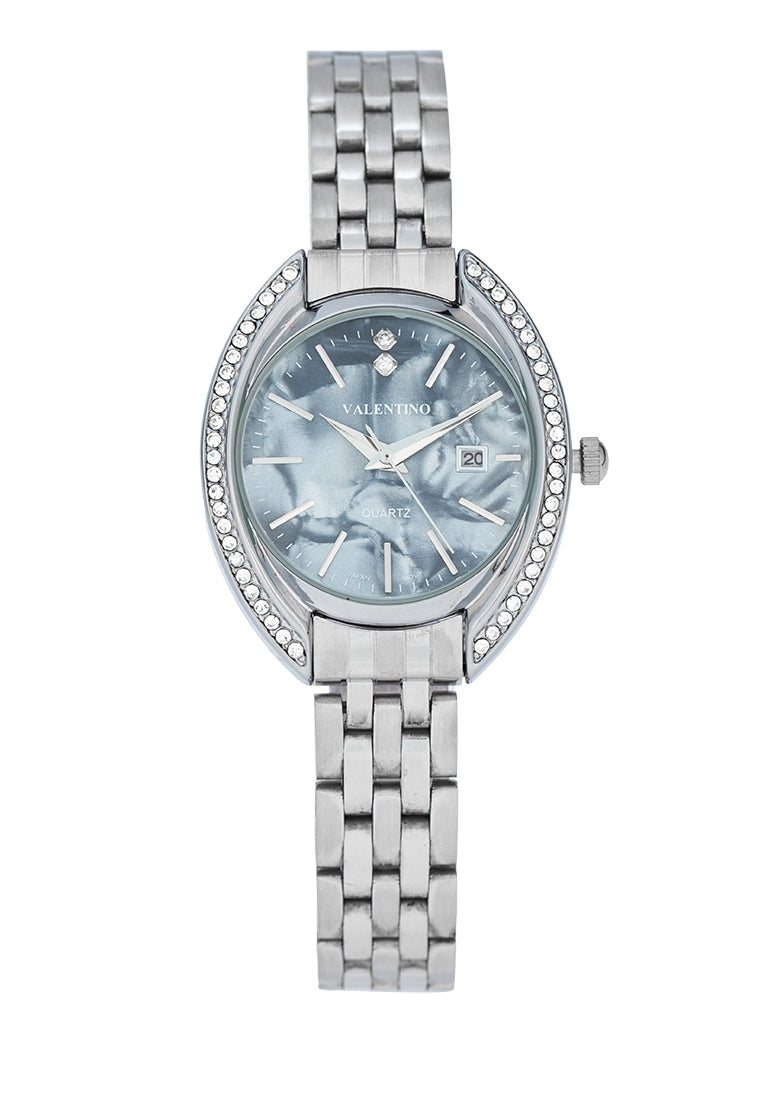 Valentino 20122386-MOP DIAL Stainless Steel Strap Analog Watch for Women