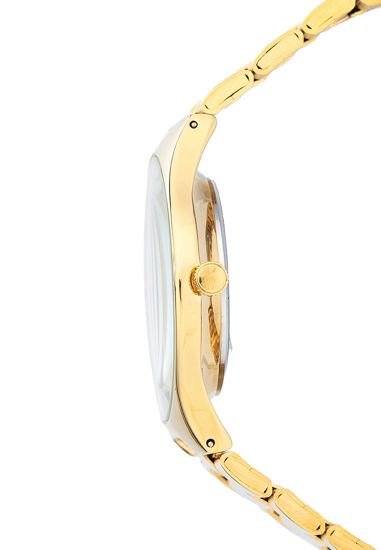 Valentino 20122397-GOLD DIAL Stainless Steel Strap Analog Watch for Women-Watch Portal Philippines