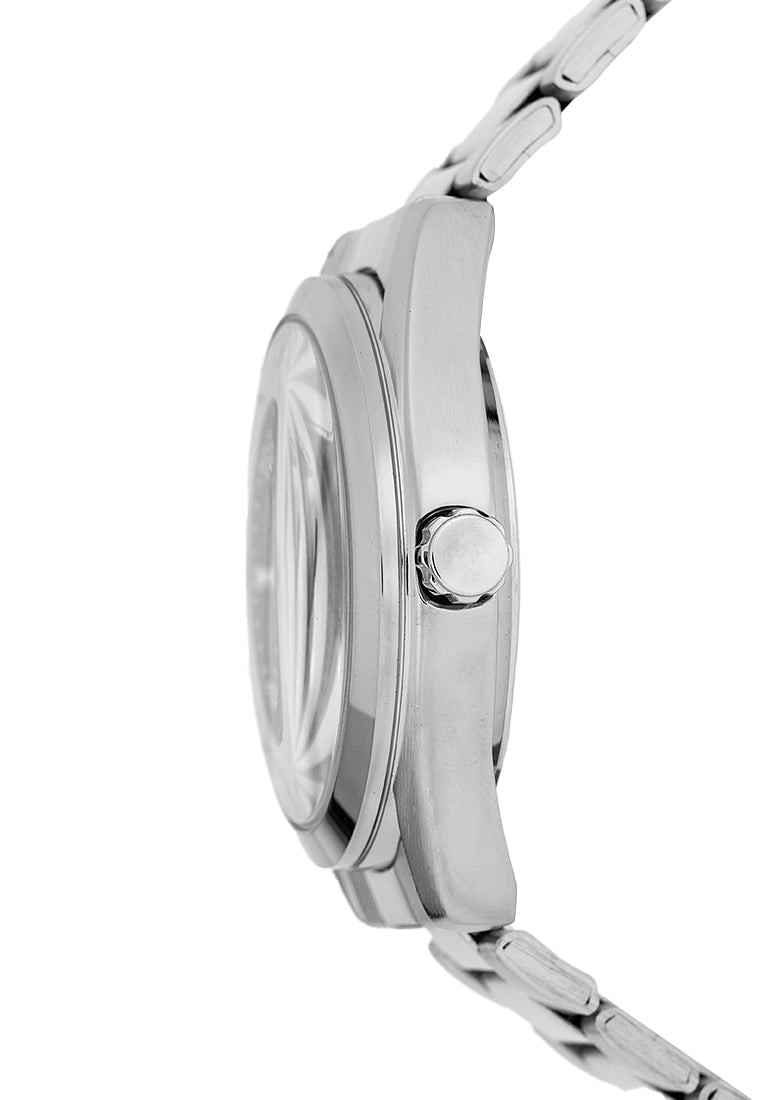 Valentino 20122401-BLACK DIAL Stainless Steel Strap Analog Watch for Men-Watch Portal Philippines