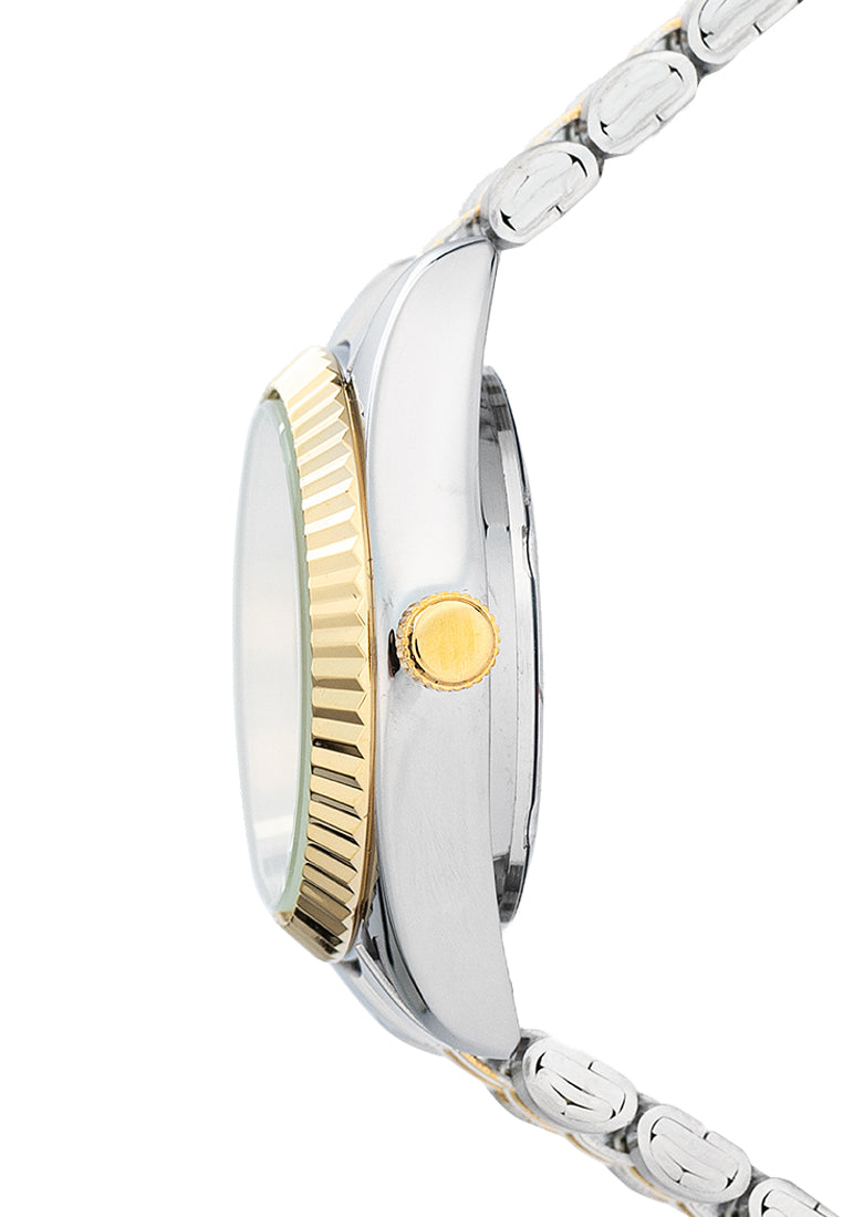 Valentino 20122403-TWO TONE - GOLD DIAL Stainless Steel Strap Analog Watch for Women-Watch Portal Philippines