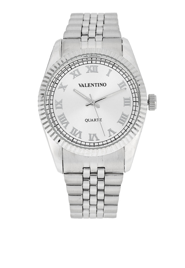Valentino 20122404-SILVER DIAL Stainless Steel Strap Analog Watch for