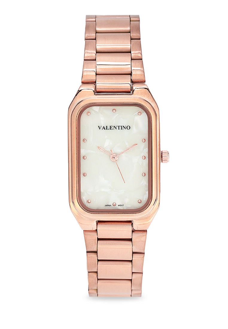 Valentino 20122416-MOP DIAL Stainless Steel Strap Analog Watch for Women-Watch Portal Philippines