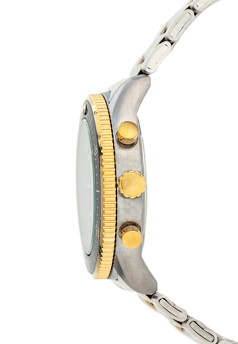 Valentino 20122426-TWO TONE - BLUE DIAL Stainless Steel Strap Analog Watch for Men-Watch Portal Philippines