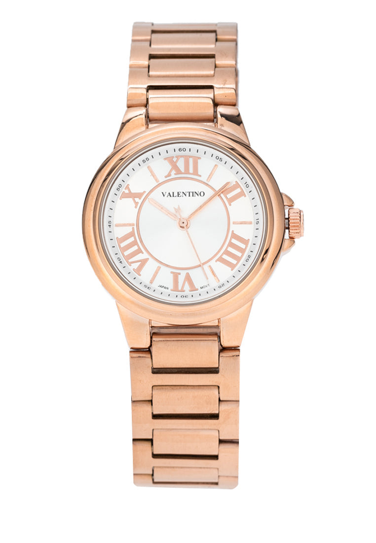 Valentino 20122431-SILVER DIAL Stainless Steel Strap Analog Watch for Women-Watch Portal Philippines