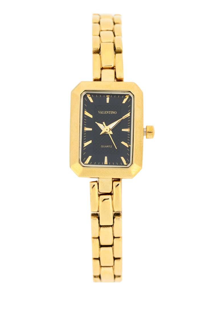 Valentino 20122443-BLACK DIAL Alloy Strap Analog Watch for Women-Watch Portal Philippines