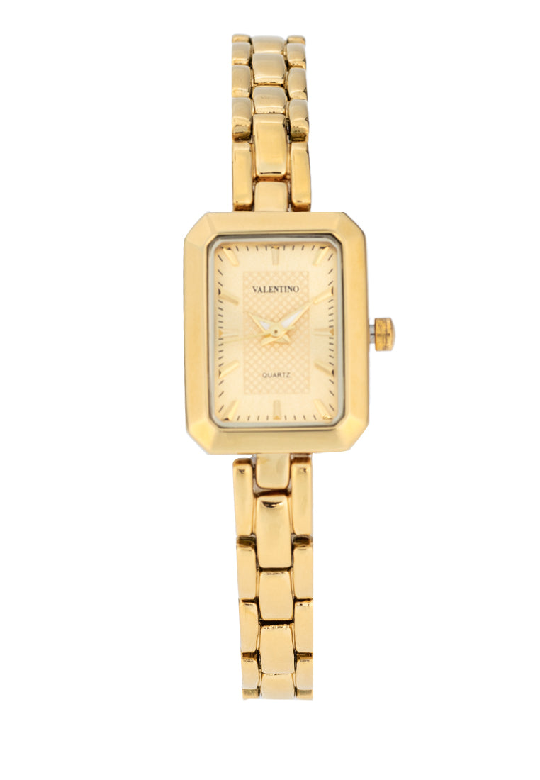 Valentino 20122443-GOLD DIAL Alloy Strap Analog Watch for Women-Watch Portal Philippines