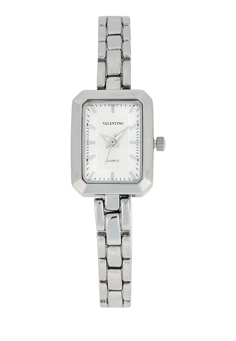 Valentino 20122444-SILVER DIAL Alloy Strap Analog Watch for Women-Watch Portal Philippines