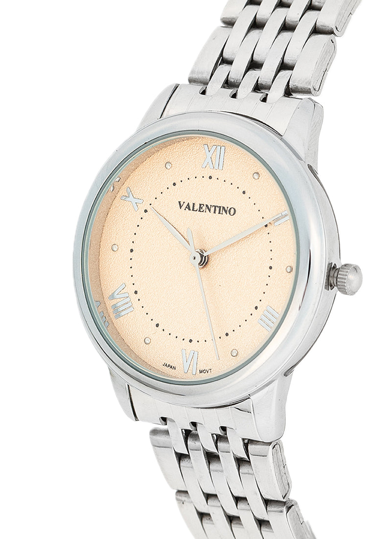Valentino 20122447-GOLD DIAL Stainless Steel Strap Analog Watch for Women-Watch Portal Philippines