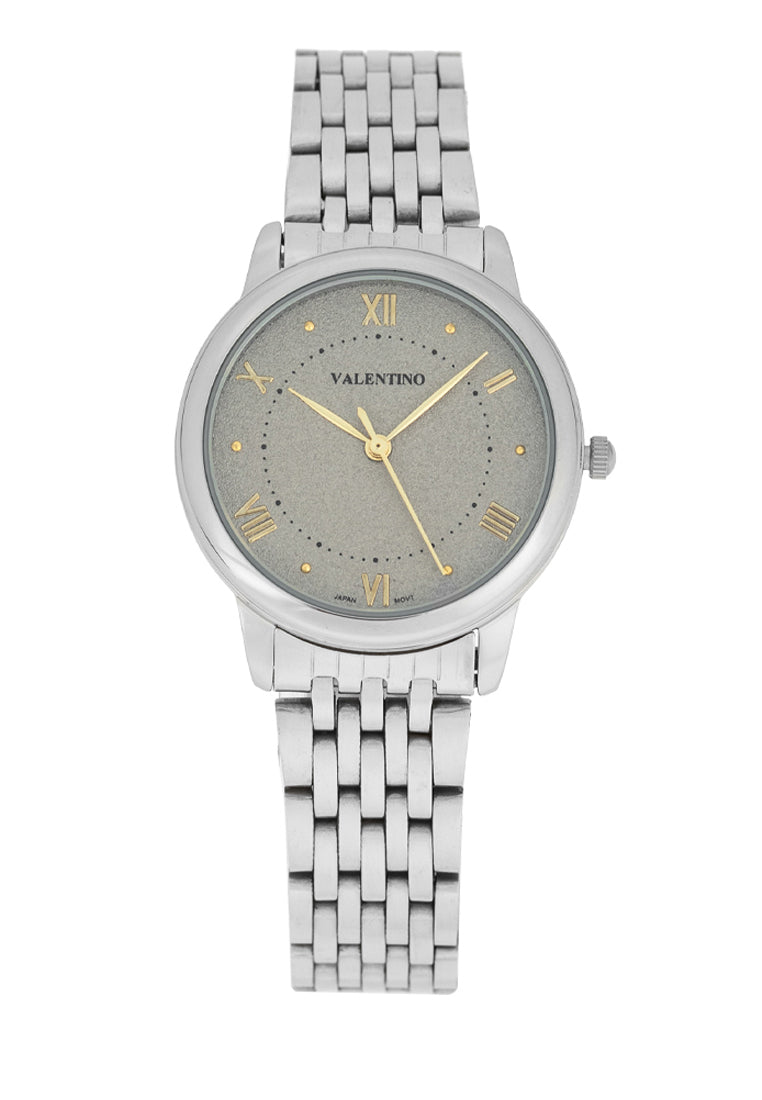 Valentino 20122447-GREY DIAL Stainless Steel Strap Analog Watch for Women
